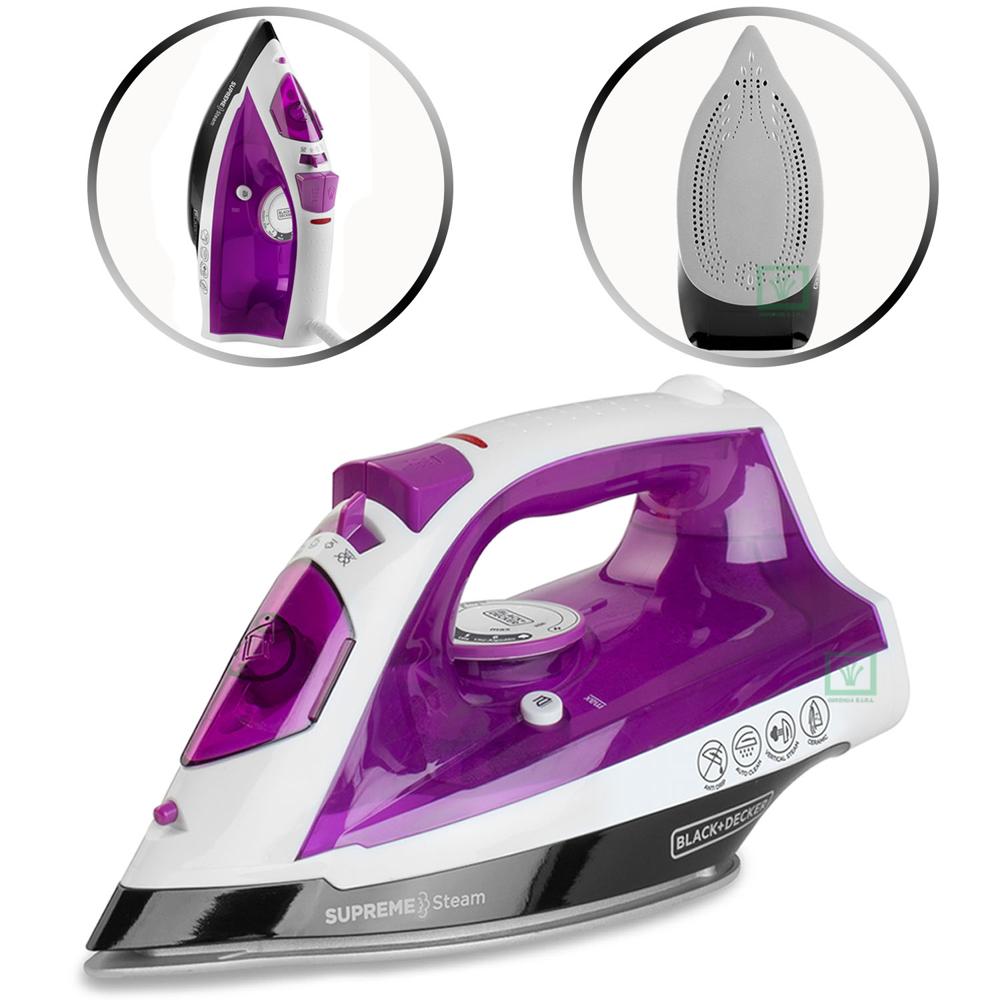 Plancha Supreme Steam BLACKDECKER IR23960