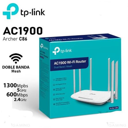 Router Tp-Link Archer C86 Ac1900 Dualband Wifi Router Tp-Link Archer C86 Ac1900 Dualband Wifi