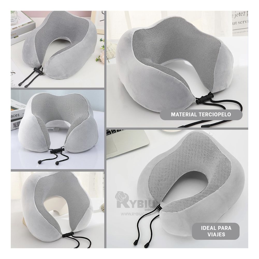 Almohada Comoda en Color Plomo Y+Agendita Almohada Comoda en Color Plomo Y+Agendita