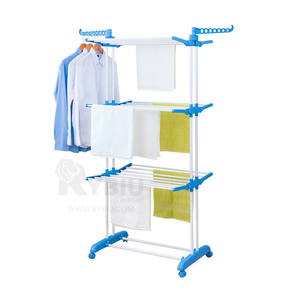 Colgador de Ropa Plegable Cyan Colgador de Ropa Plegable Cyan