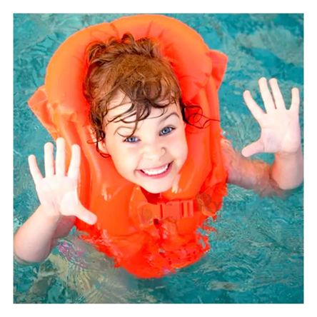 Chaleco de Seguridad para Niños Anaranjado Y+Stickers Chaleco de Seguridad para Niños Anaranjado Y+Stickers