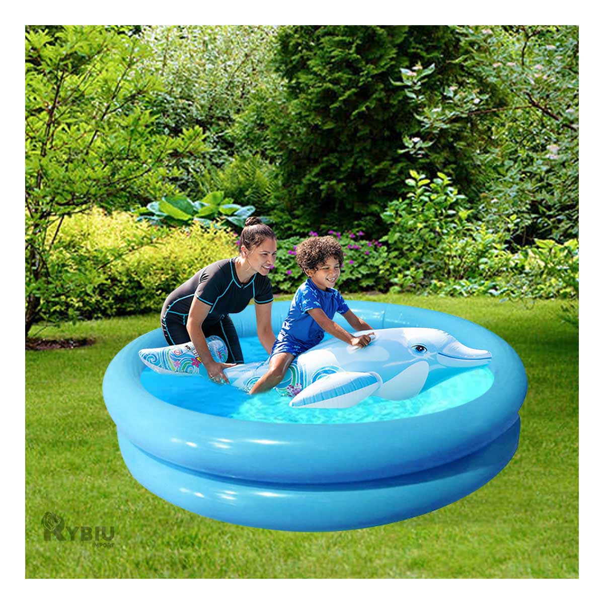 Flotador para Niños de Color Celeste Y+Agendita