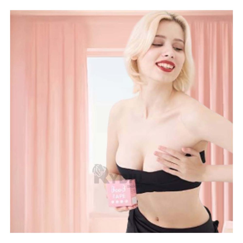 Cinta Boob Tape Levanta Busto Transpirable en Color Negro Cinta Boob Tape Levanta Busto Transpirable en Color Negro