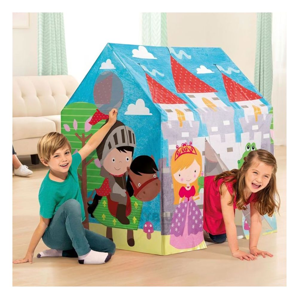 Casita Castillo Armable en Multicolor Y+Papel de Regalo Casita Castillo Armable en Multicolor Y+Papel de Regalo