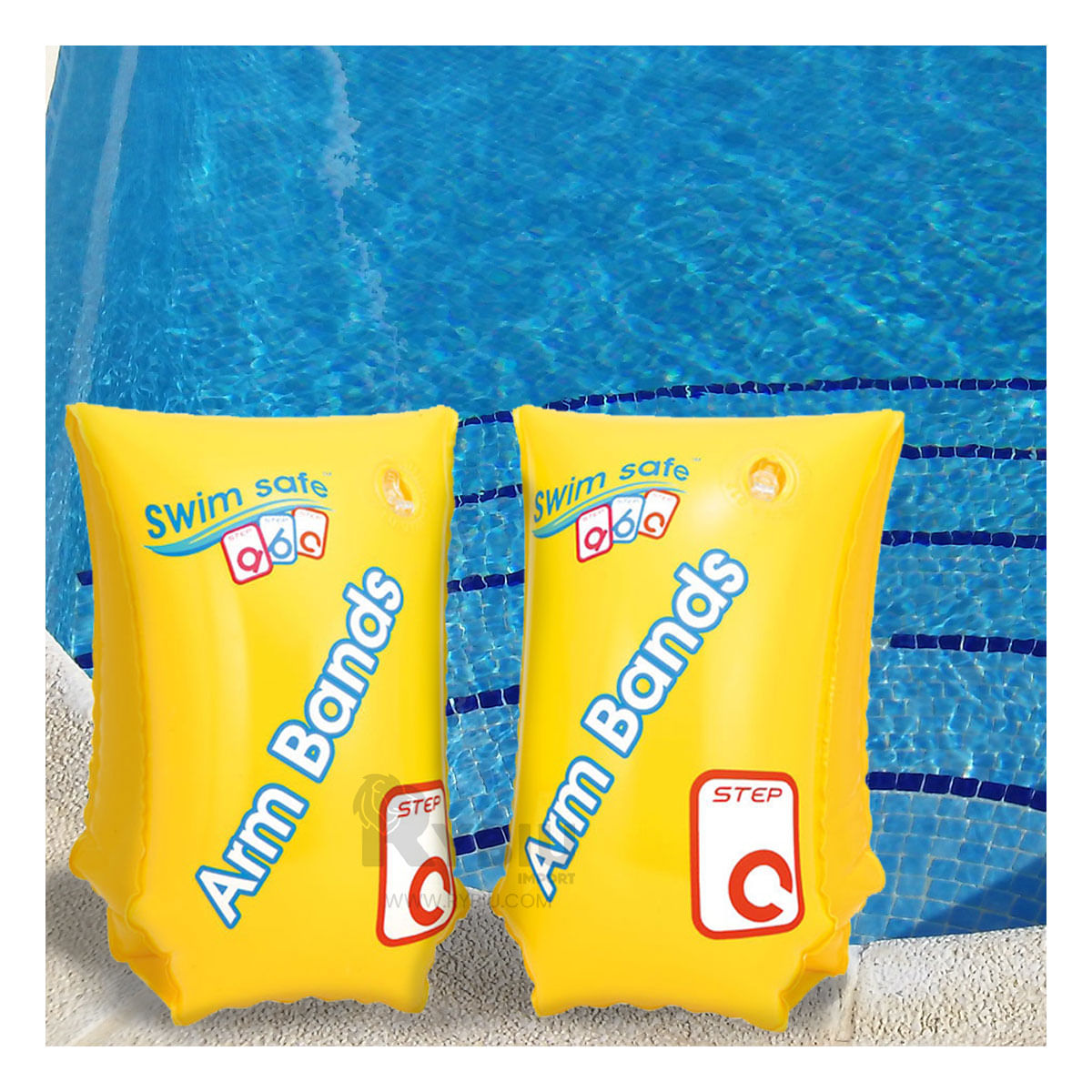 Flotador de Brazo Flexible para Niños de Color Amarillo