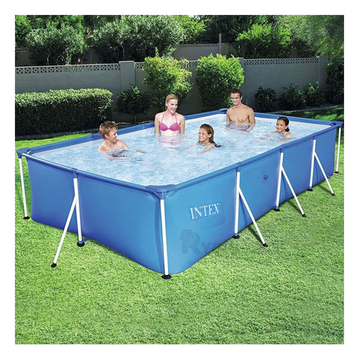 Piscina Ergonomica con Parante en Color Azul Y+Agendita