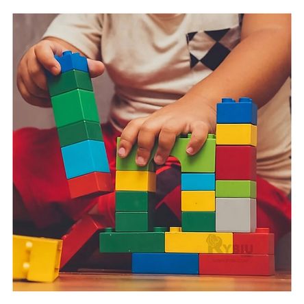 Juego Didactico de Bloques Multicolor Y+Papel de Regalo Juego Didactico de Bloques Multicolor Y+Papel de Regalo