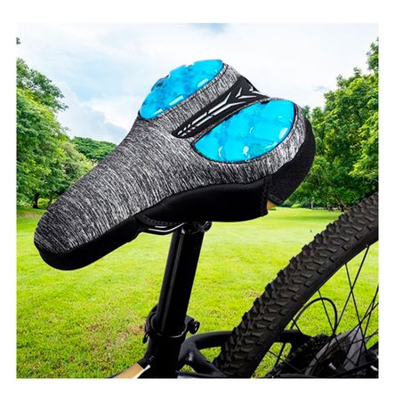 Sillin Ortopedico de Bicicleta Tono Azul Y+Post-it adhesivos Sillin Ortopedico de Bicicleta Tono Azul Y+Post-it adhesivos