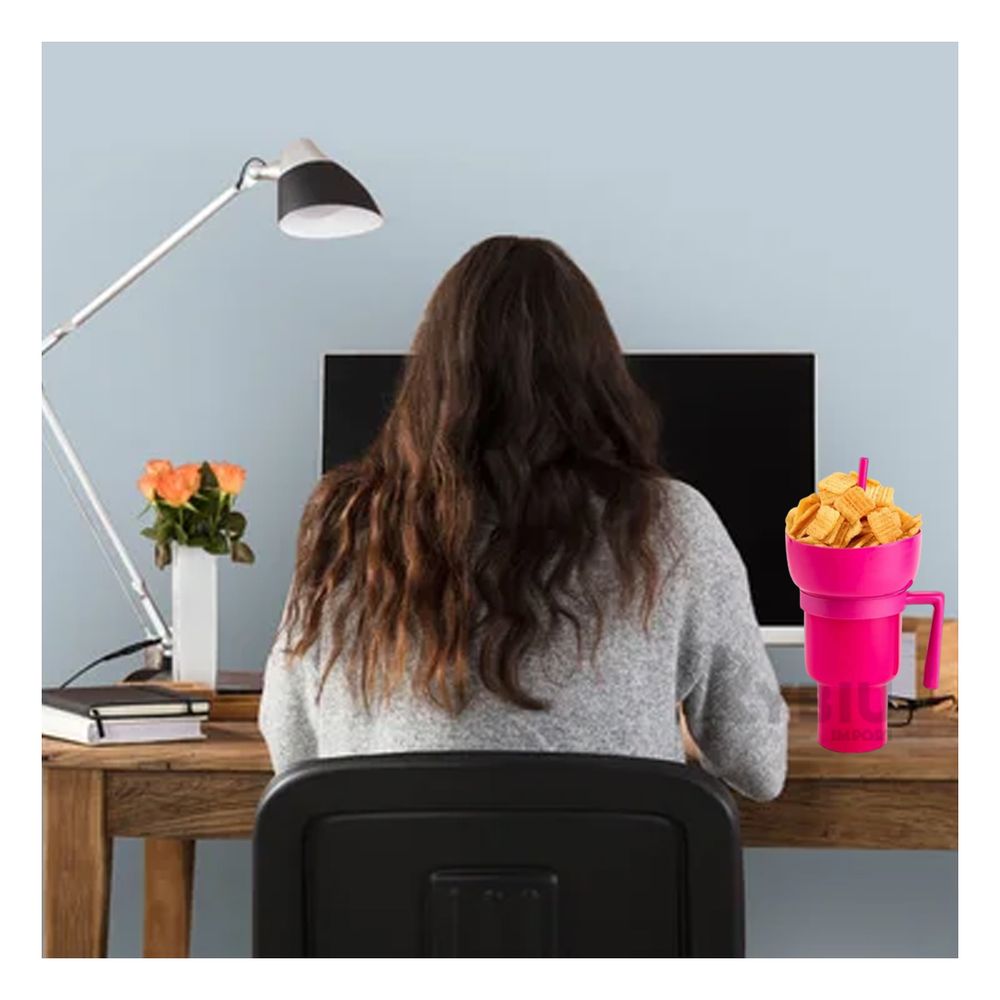 Vaso Practico para Beber en Color Rosado Y+Papel de Regalo Vaso Practico para Beber en Color Rosado Y+Papel de Regalo