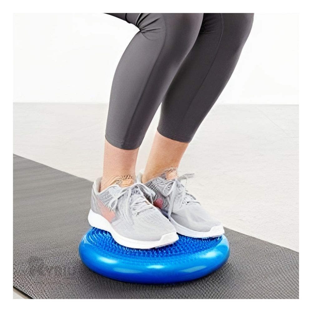 Disco para Compensacion Corporal de Color Azul Y+Stickers Disco para Compensacion Corporal de Color Azul Y+Stickers