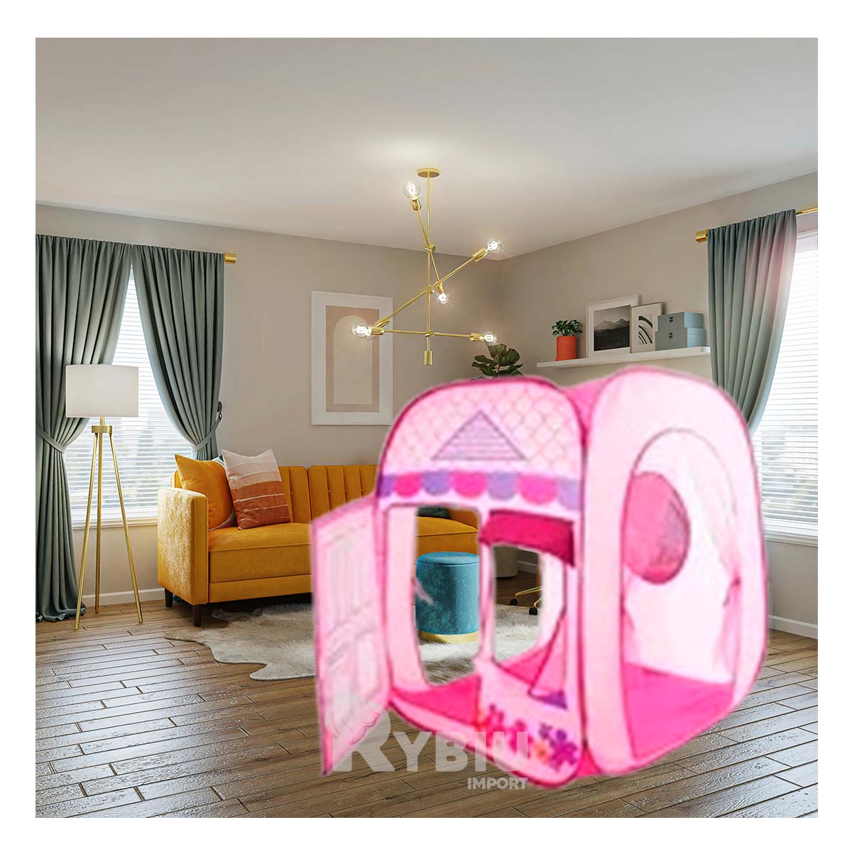 Boutique Armable y Practica Color Rosado Y+Stickers