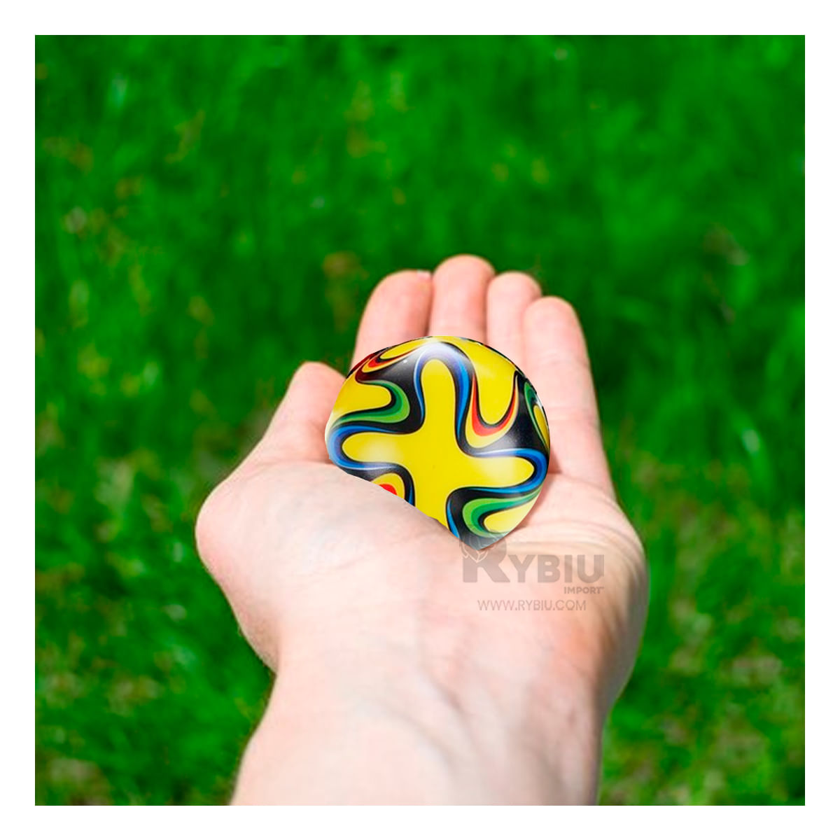 Balones Adaptables de Rayas Curvas Y+Post-it adhesivos