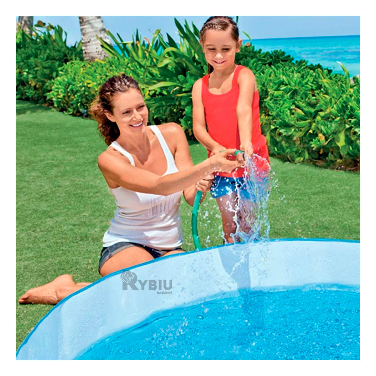 Piscina Full Diversion en Multicolor Y+Papel de Regalo