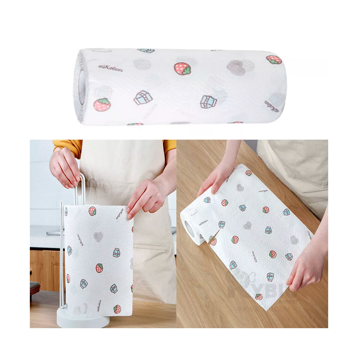 Pack 3 Papel Toalla  Reutilizable Hogar