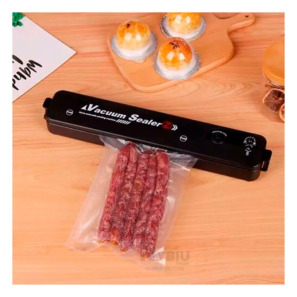 Selladora de Bolsa al Vacio en Color Negro Selladora de Bolsa al Vacio en Color Negro