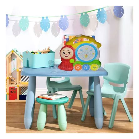 Tambor de Plastico Colorido Y+Stickers Tambor de Plastico Colorido Y+Stickers