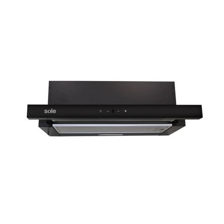 Campana Bajo Mueble Sole Spazio Black Touch 60 Cm