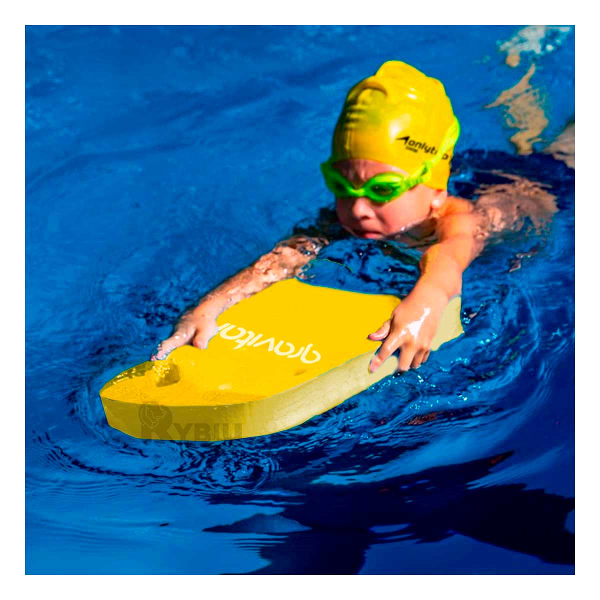 Tabla para Niños de Color Amarillo Y+Stickers