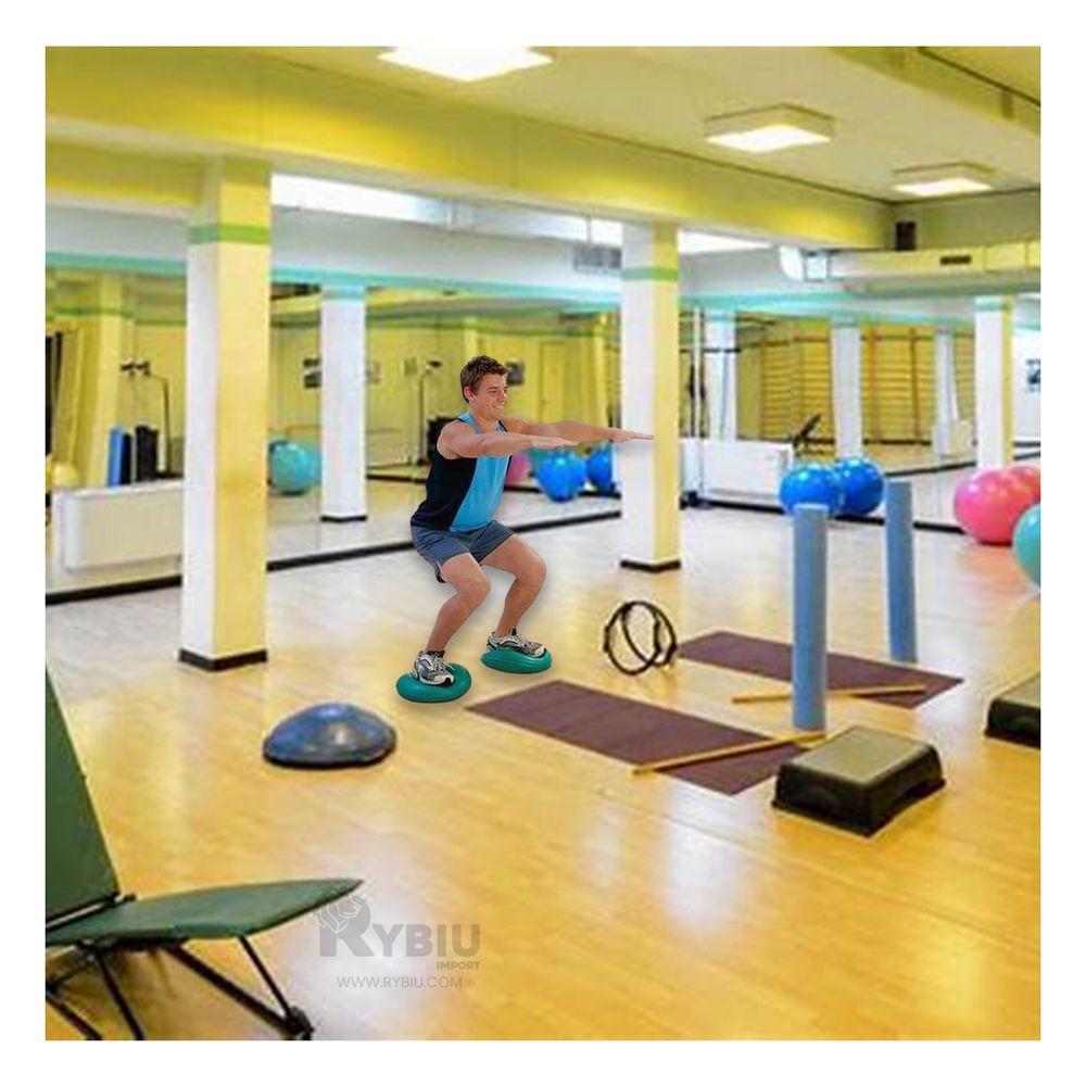 Disco Inflable de Balanceo y Equilibrio en Color Verde Disco Inflable de Balanceo y Equilibrio en Color Verde