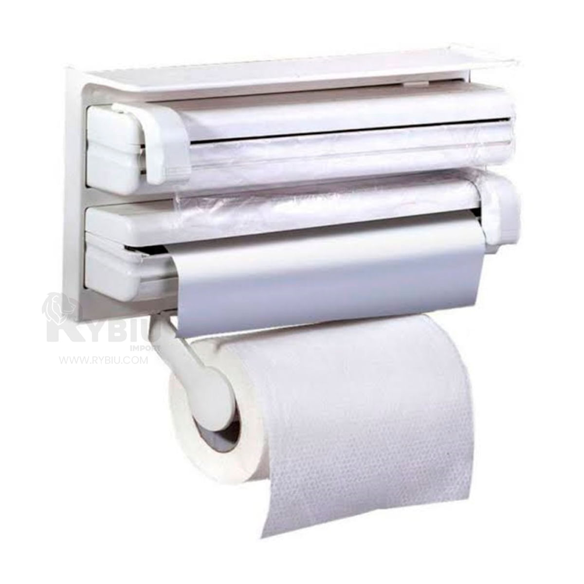Dispensador 3 Rollos en 1
