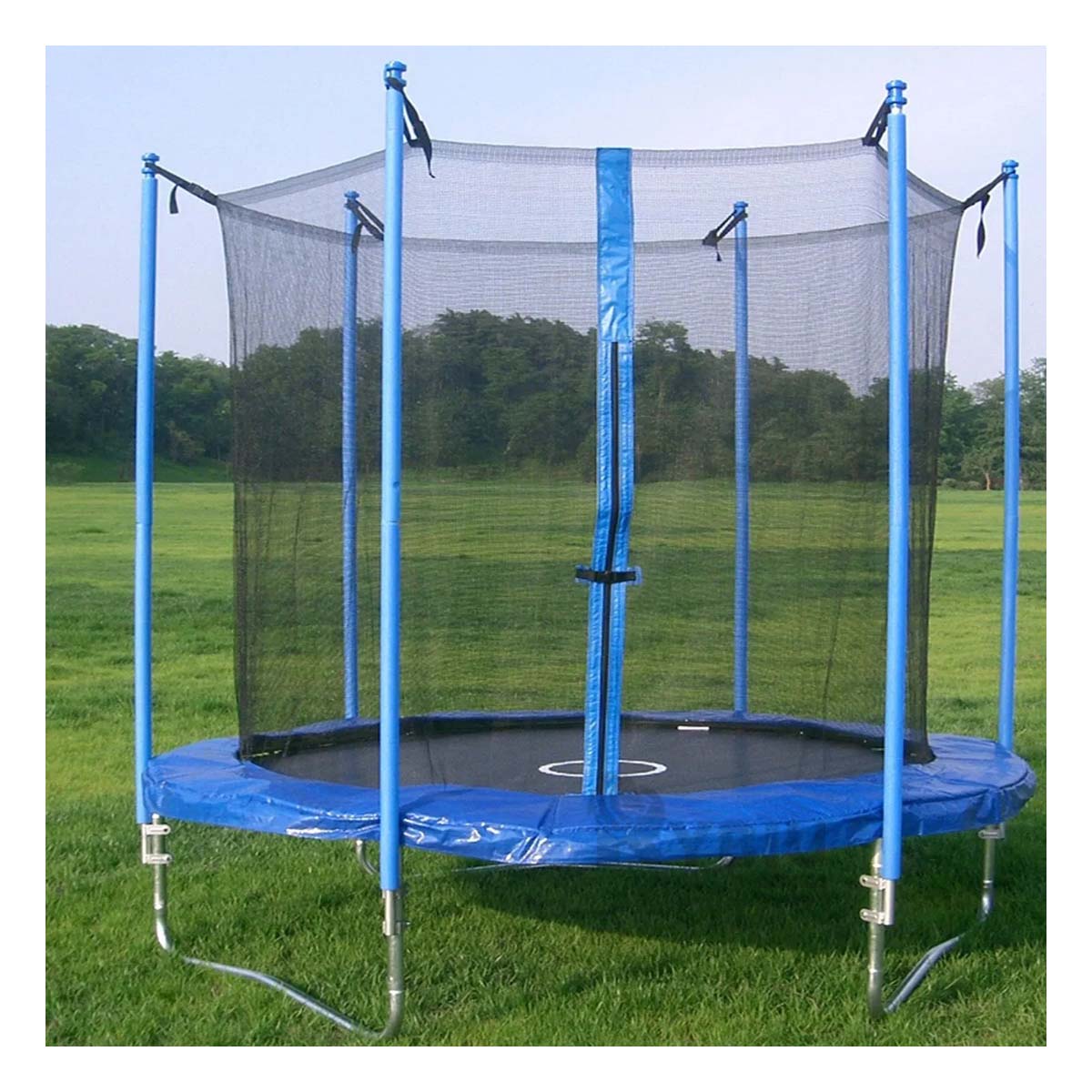 Cama Saltarina de Color Azul Y+Papel de Regalo