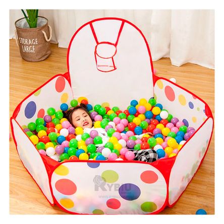 Piscina Amplia con Pelotas Multicolor Y+Agendita Piscina Amplia con Pelotas Multicolor Y+Agendita