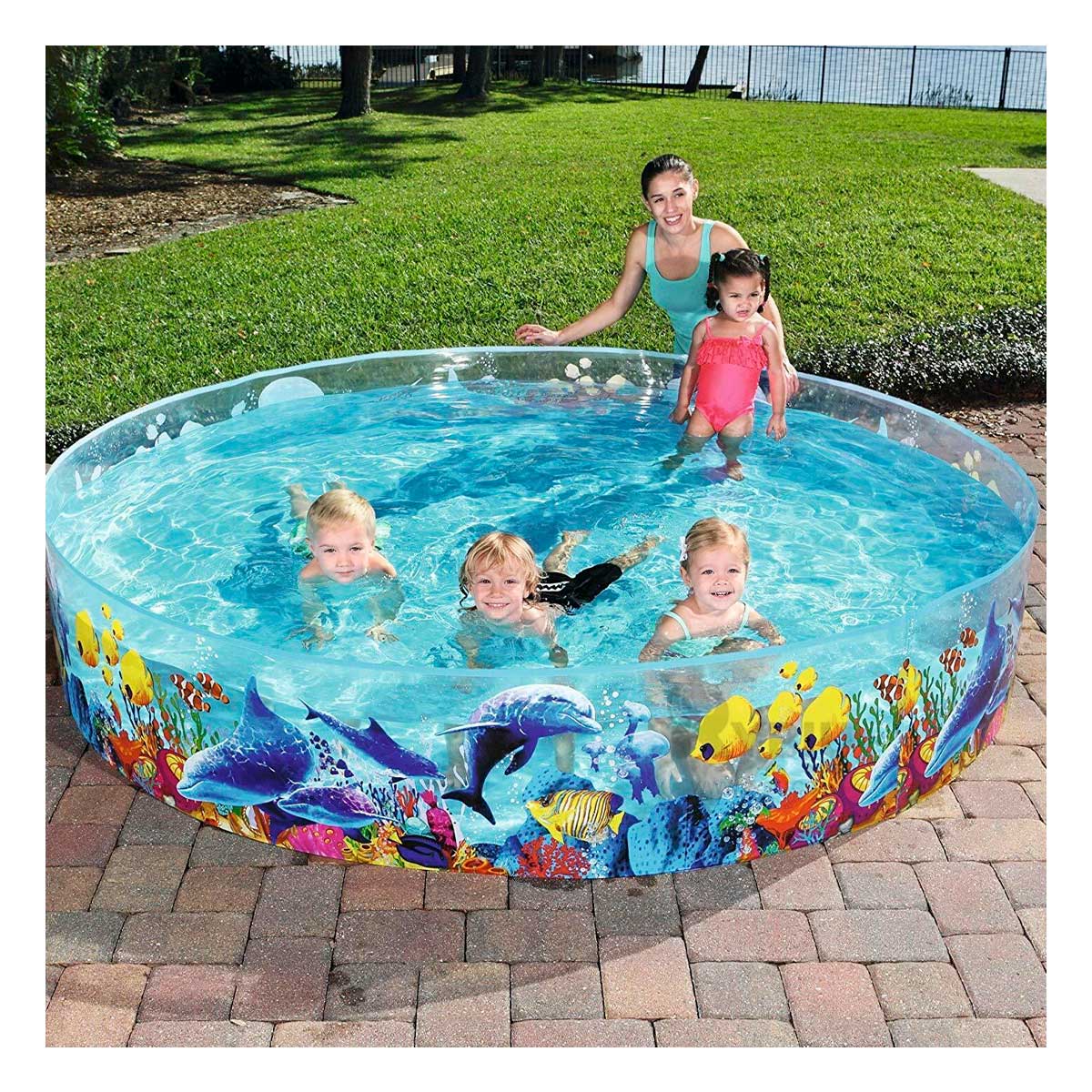 Piscina Practico para Peques en Multicolor Y+Stickers