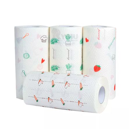 Pack 4 Toalla de papel absorbente Hogar