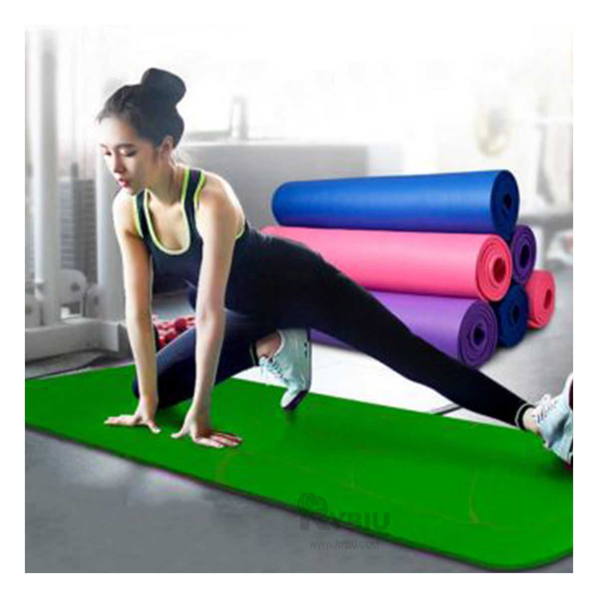 Mat Perfecto para Estiramientos en Color Verde Y+Agendita