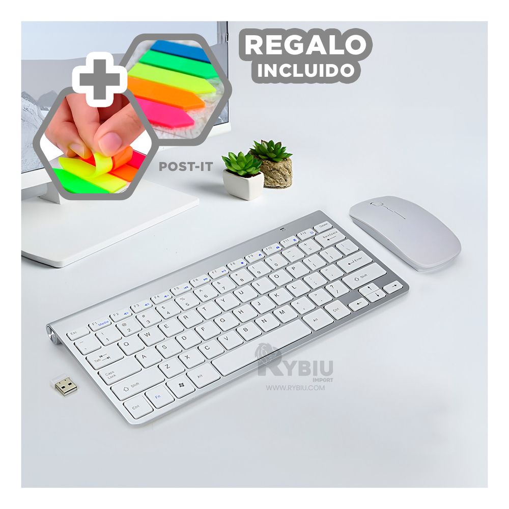 Pack de Articulos para Computador Blanco Y+Post-it adhesivos Pack de Articulos para Computador Blanco Y+Post-it adhesivos