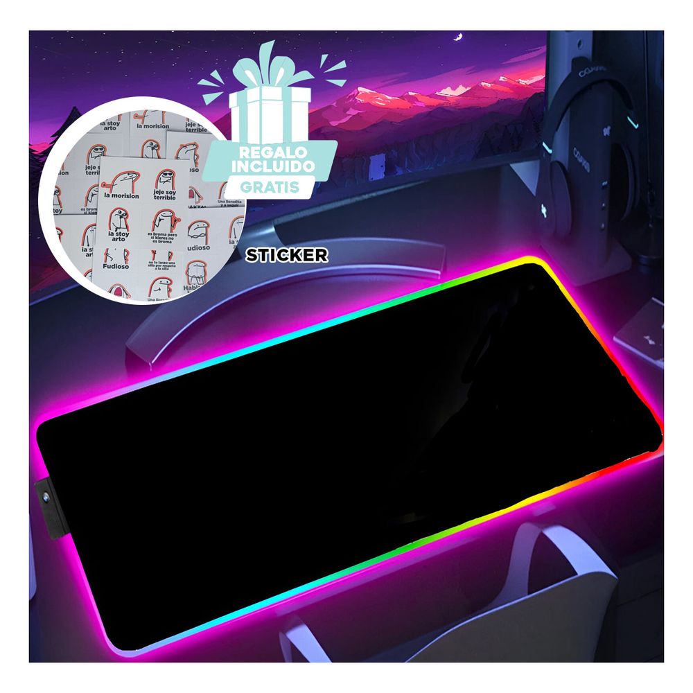 Pad Maximizador de Espacio en Color Negro Y+Stickers Pad Maximizador de Espacio en Color Negro Y+Stickers