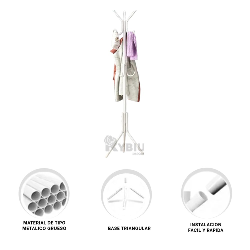 Perchera Dinamica y Multiusos Color Blanco Y+Papel de Regalo | Promart ...