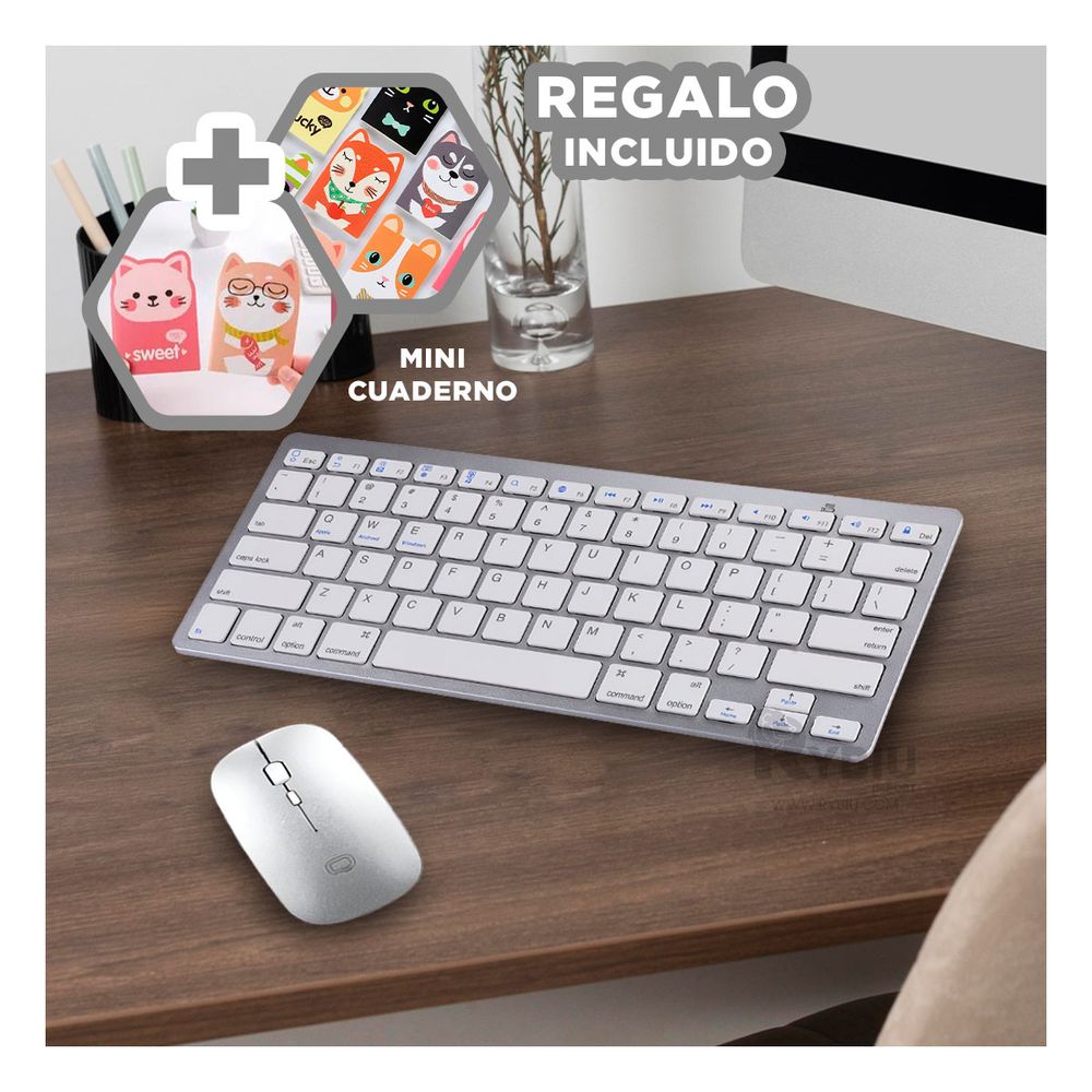 Kit de Equipos para Computadora en Blanco Y+Agendita Kit de Equipos para Computadora en Blanco Y+Agendita