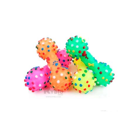 Juguete Didactico de Hueso Multicolor Y+Papel de Regalo