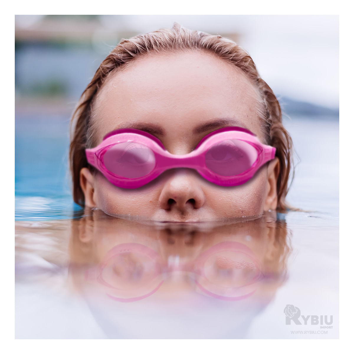 Lentes Ajustables y Comodo en Rosado Y+Stickers