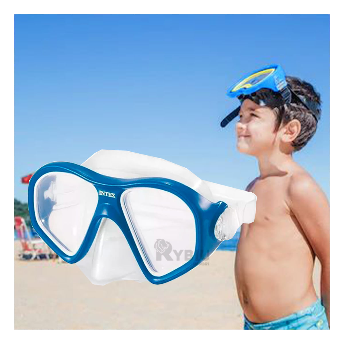 Lentes para Nadar de Pequeños del Hogar Tono Azul Y+Agendita