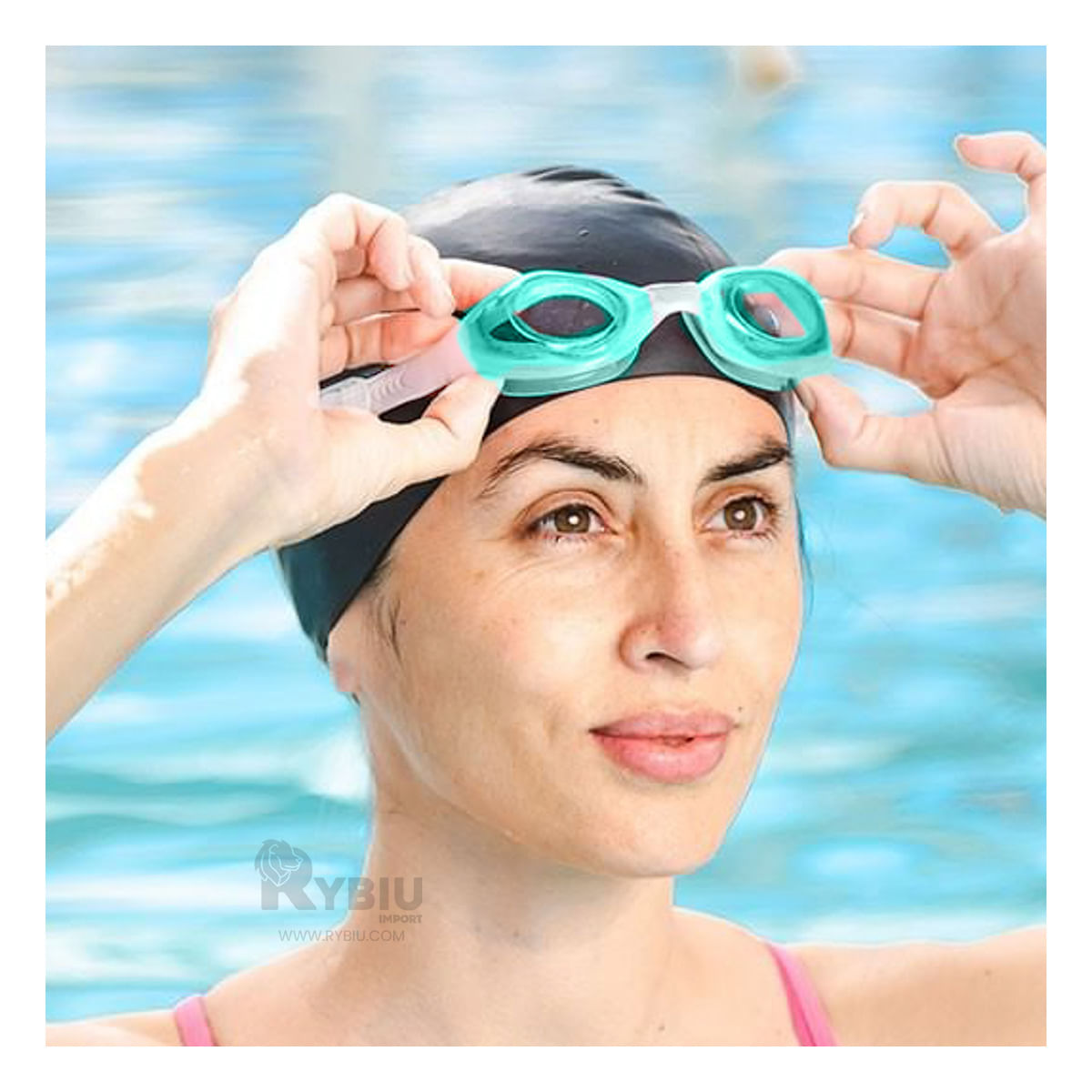 Lentes para Bucear de Menores Color Verde Y+Papel de Regalo