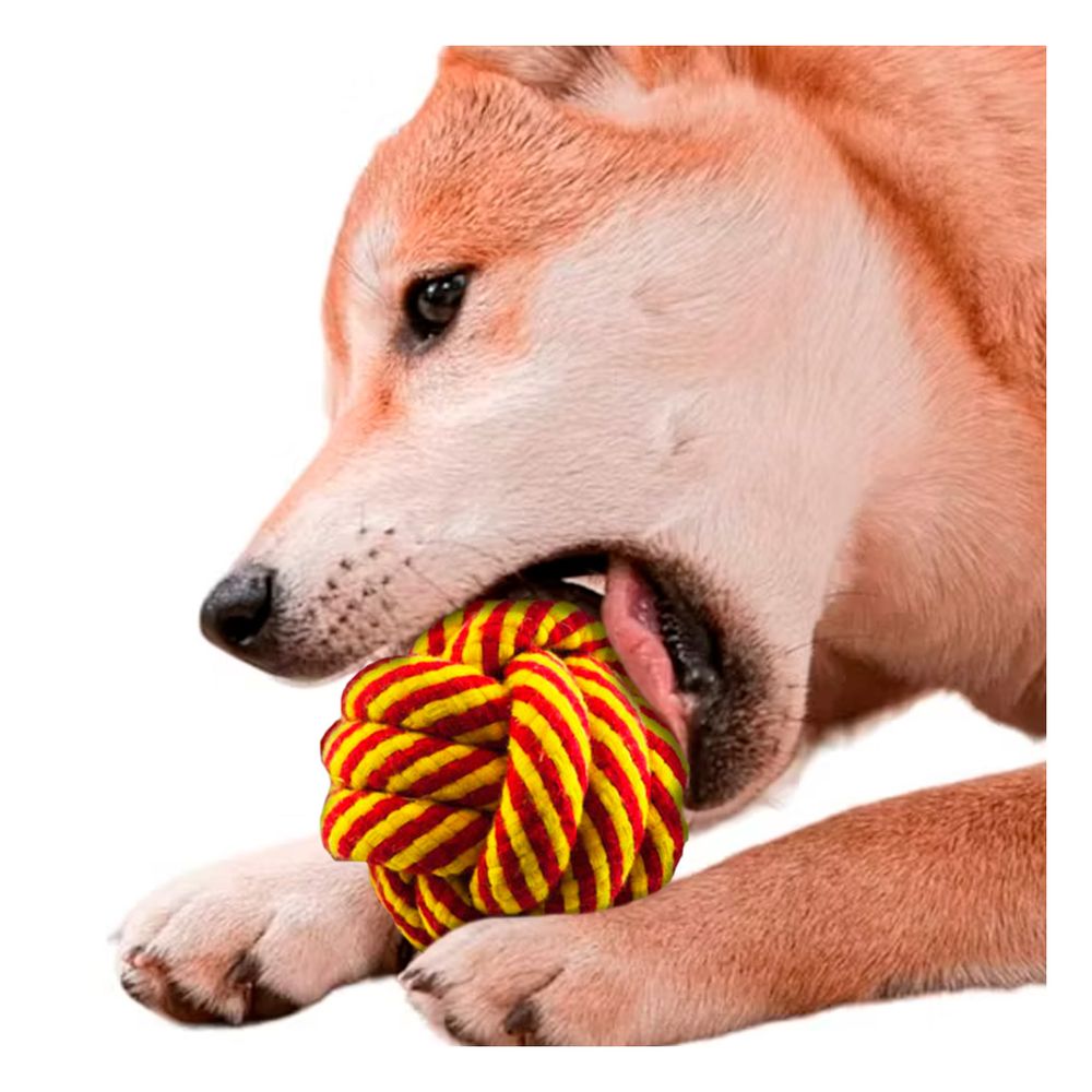 Pelota de Nudo Multifuncional de Color Amarillo Pelota de Nudo Multifuncional de Color Amarillo