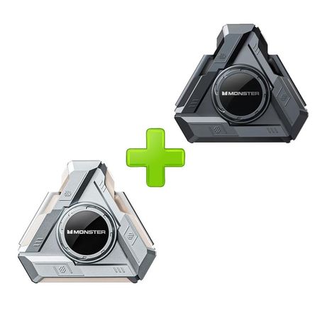 Audífonos Inalámbricos Monster XKT22 Silver + XKT22 Tarnish Audífonos Inalámbricos Monster XKT22 Silver + XKT22 Tarnish