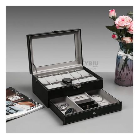 Organizador con Cojines Extraibles Negro Y+Papel de Regalo Organizador con Cojines Extraibles Negro Y+Papel de Regalo