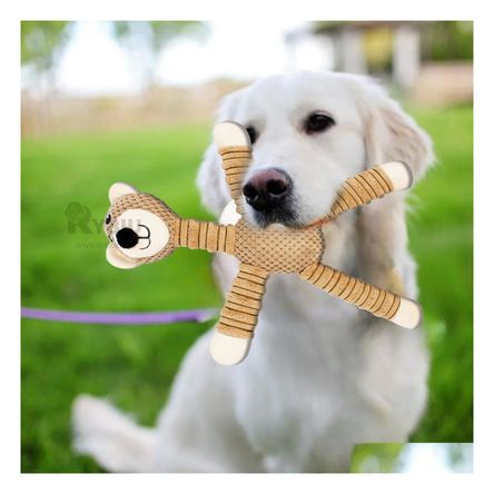 Peluche para Mascotas con Sonido en Color Mostaza Y+Agendita Peluche para Mascotas con Sonido en Color Mostaza Y+Agendita