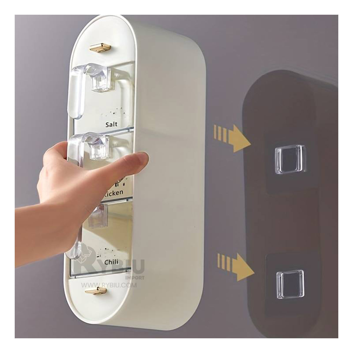 Organizador de Cocina Multifuncional Blanco Y+Agendita