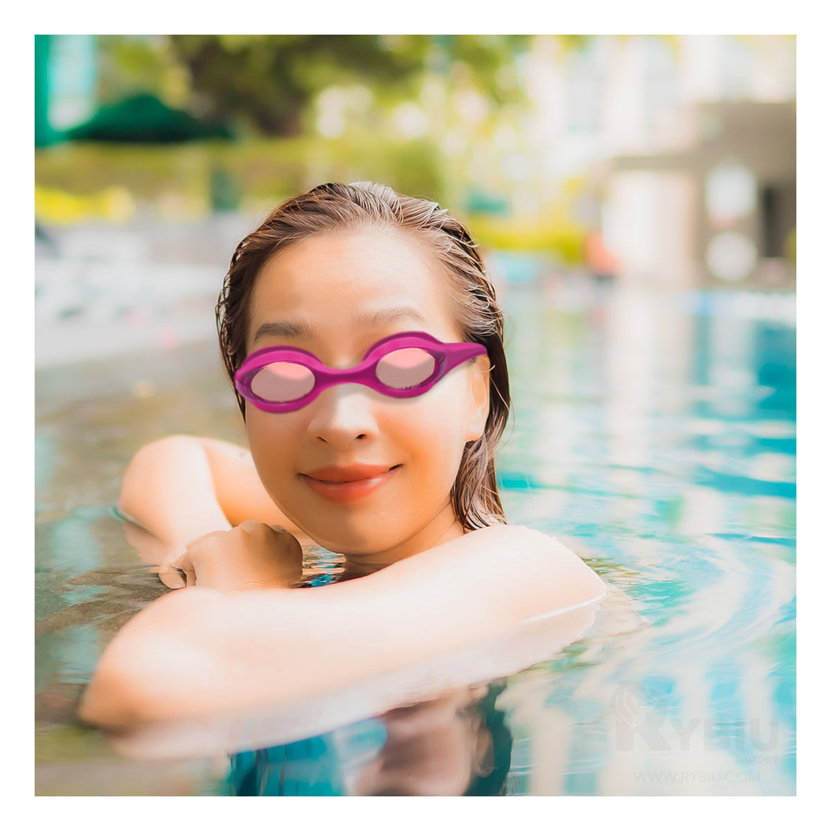 Lentes de Silicona Ajustable en Rosado Y+Agendita