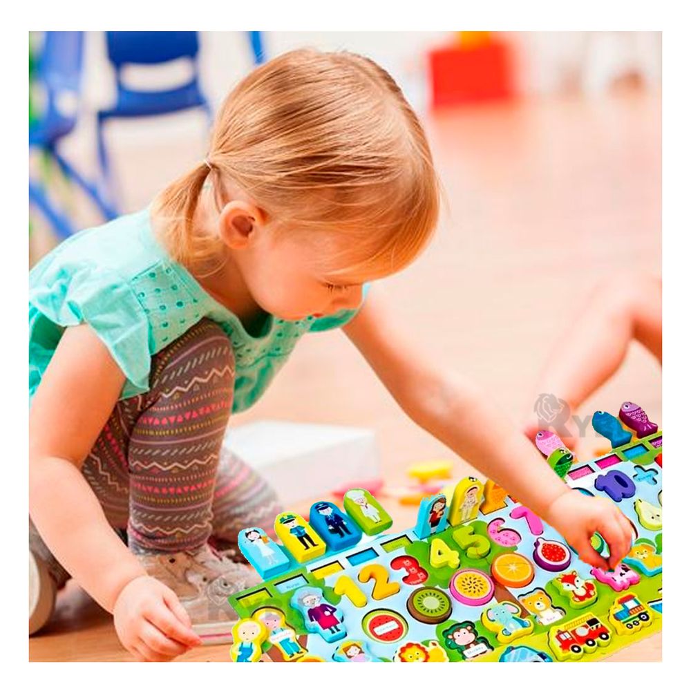 Montesori Didactico para Niños en Madera Y+Agendita Montesori Didactico para Niños en Madera Y+Agendita