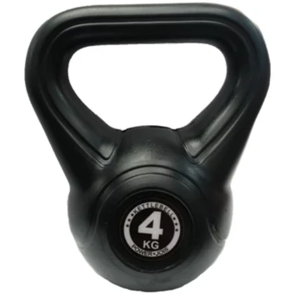 Pesa Rusa 4kg Kettlebell Negro