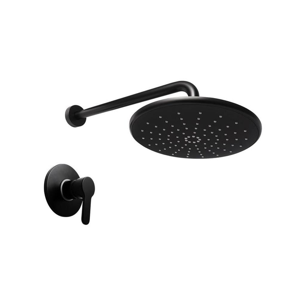Monocomando de ducha con salida española maui black Monocomando de ducha con salida española maui black