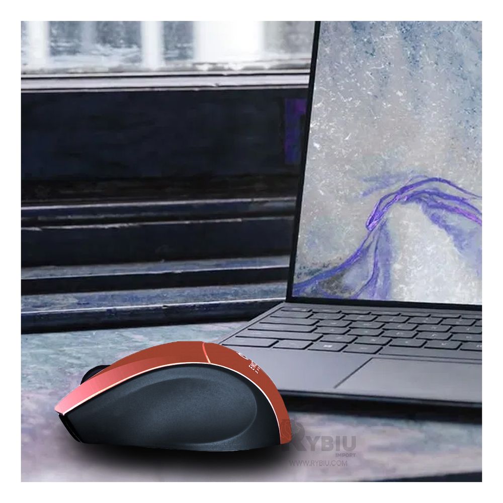 Mouse Versatil con Conexion USB en Rojo Y+Papel de Regalo Mouse Versatil con Conexion USB en Rojo Y+Papel de Regalo