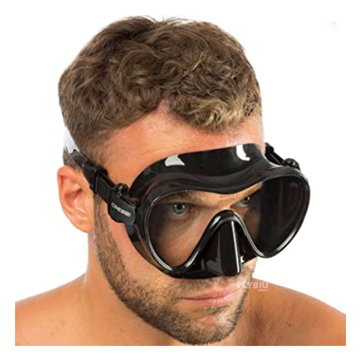 Set Avanzado de Buceo para Aficionados de 2 Piezas en Negro