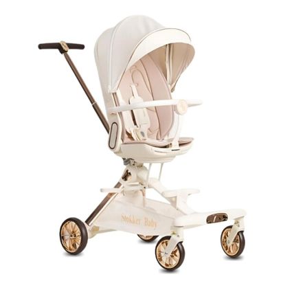 Coche Paseo ebaby Minako de Lujo Blanco