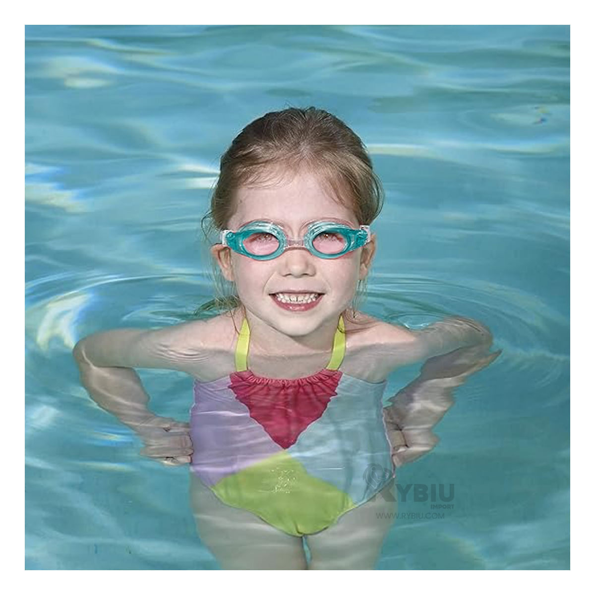 Lentes de Buceo para los Pequeños de Casa en Color Verde